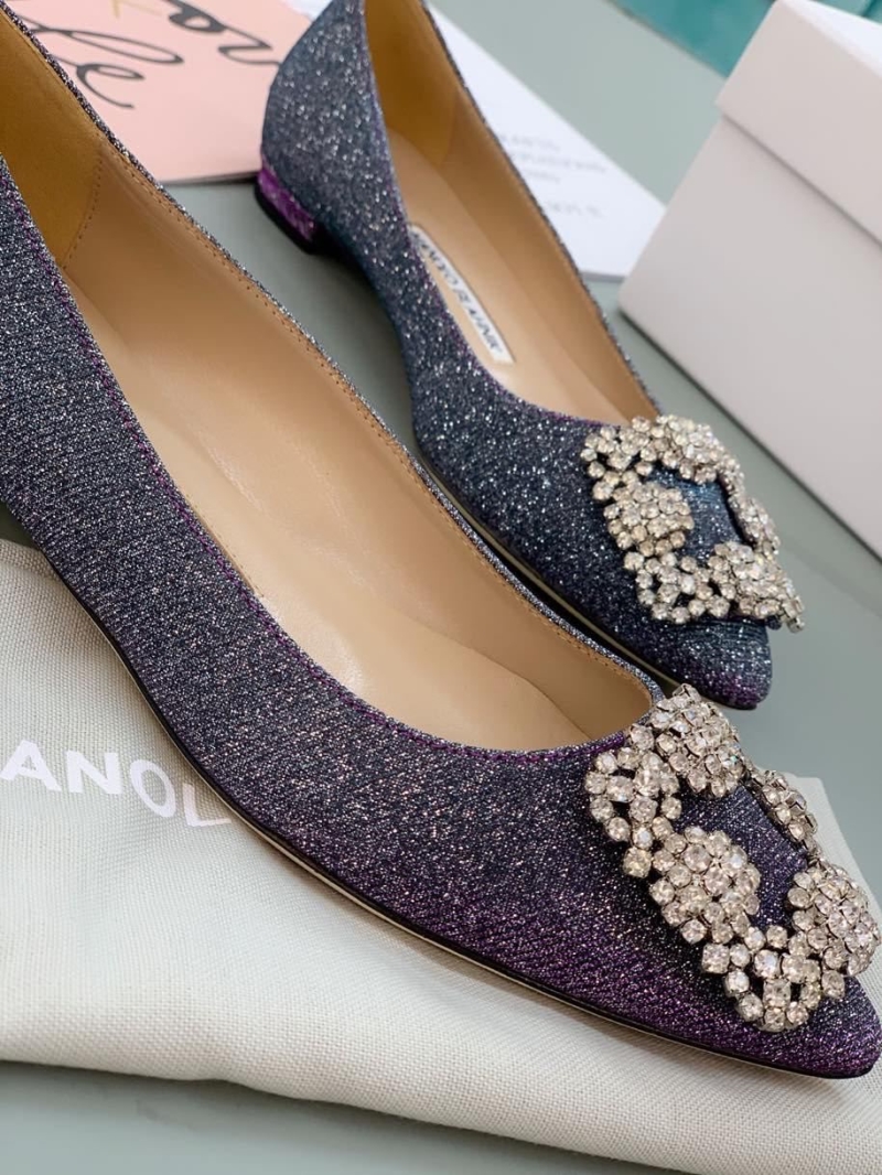 Manolo Blahnik flat shoes